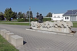 Christophorus-Brunnen und Meditationsweg „VIACOLORE“