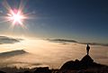 Amanhecer no Pico do Olho D'água