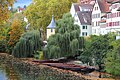 de:Tübingen, de:Neckarfront der Altstadt mit de:Hölderlinturm