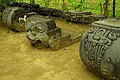 Temuan di halaman candi.