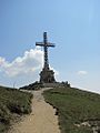 Largest summit cross in the world, on Caraiman Peak, Romania