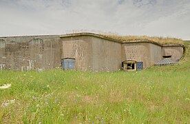 Casemate de Bourges du fort d'Uxegney, près d'Épinal.