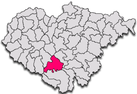 Location in Sălaj County