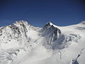 Dufourspitze and Zumsteinspitze