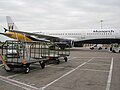 Airbus A321 G-OZBP At Manchester Airport Gate 11