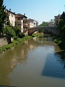 Vista di Ponte S. Michele sul Retrone