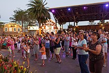 An entertainment venue at The Villages in Florida.