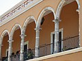 Arcade at Campeche, Mexico.