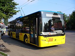 Trolejbus ElectroLAZ E183 ve Vinnycji