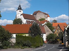 Hiltpoltstein set fra vest