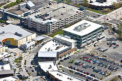 Kent Station, Kent Regional Library top right, and Kent Sounder Station 2009