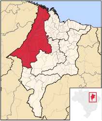 Oeste Maranhense – Mappa