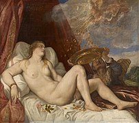 Danae by Titian (Wien)