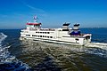 Veerboot Rottum op de Waddenzee