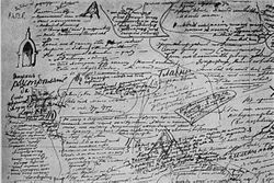 Dostoevsky's notes for Chapter 5 of The Brothers Karamazov