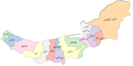 استان مازندران در سال ۱۳۶۷