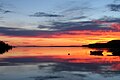 English: The lake area in Finland starts approx. after 100 kilometers from Helsinki Suomi: Järvi-Suomi alkaa noin 100 km Helsingistä