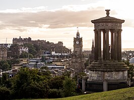 Uitzicht vanaf Calton Hill