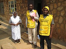 An Image of community health volunteers