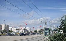 Photo du métro léger.