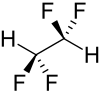 Strukturformel von 1,1,2,2-tetrafluoroethane