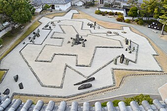 岸和田城 八陣の庭