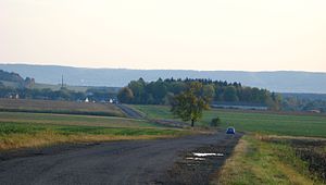 Вигляд на село з півночі