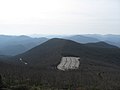 Brasstown Bald Parking as seen from Summit