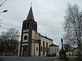 The church in Pessat-Villeneuve