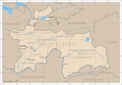 Mapa opisywanego kraju