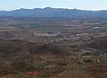 Blick von der Sierra de los Filabres auf die Sierra Alhamilla