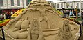 Sand sculpture at Chelsea Flower Show 2006