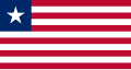 Bandera de Liberia (1847-Actualidad)