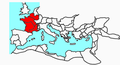 Gaul, a Roman province in today's France — Maria Madgalene arrived in 842 from Egypt with her yet unborn child Sarah (?) at the shore of the South.