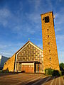 Kirche Saint-Jean-Bosco in der Bergarbeitersiedlung Cité Furst