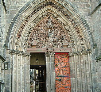 Portal of the Elisabethkirche