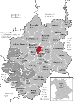 Reichenschwand - Localizazion