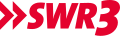 Logo de SWR3 depuis 2014 (variante monochrome rouge du précédent)