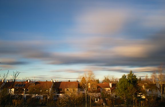 Storm front "Felix", Landsberg am Lech, Bavaria, Germany