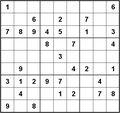 Vignette pour Mathématiques du sudoku