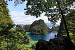 The lagoon going to Kayangan Lake