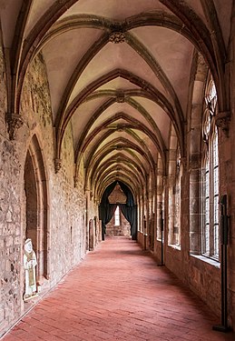 Kloster Walkenried - Blick in den Kreuzgang