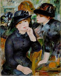 Young Women in Black, c.1880-1882, Pushkin Museum, Moscow