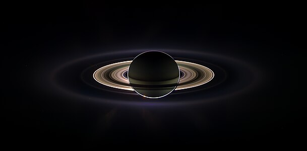 Saturn eclipse