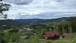 View of the Snertingdal valley