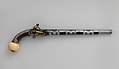 Cossack horse pistol with Italian miquelet lock