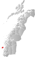 Vega (Norge)s beliggenhed