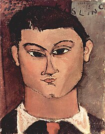 Moïse Kisling arcképe (1915)