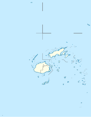 Location map Fiji