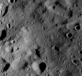 Foto genomen door de Lunar Reconnaissance Orbiter.